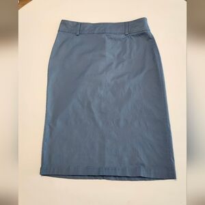 RW&CO. Women's Blue Pencil Skirt